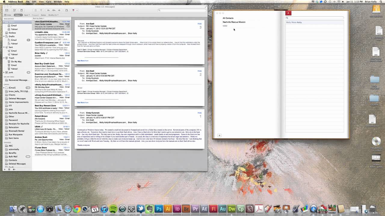 where is white list for apple mail mac sierra